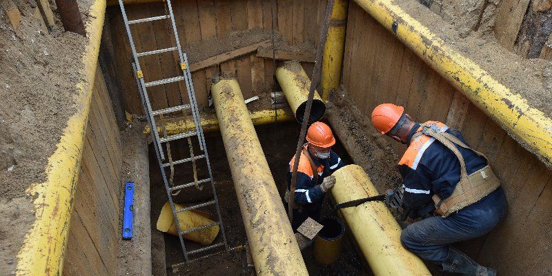 В центре Москвы завершается реконструкция двух километров газопроводов среднего и низкого давления