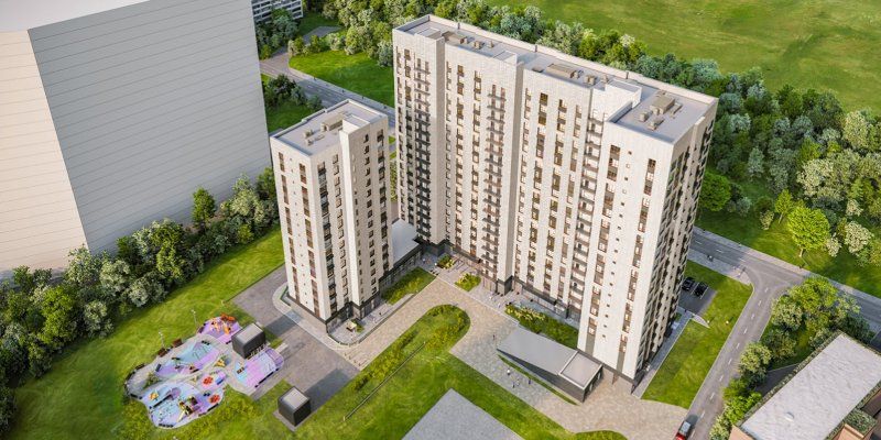 На Староалексеевской улице началось строительство дома по программе реновации