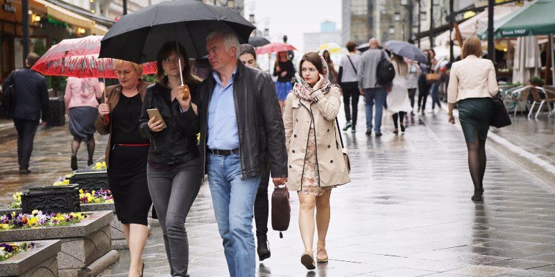 В выходные в Москве будет облачно и дождливо
