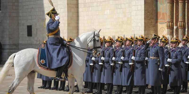 На ВДНХ покажут церемонию развода конных и пеших караулов Президентского полка