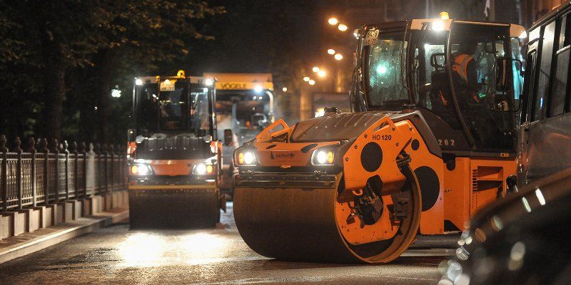 В ночь на 9 апреля в Москве начнется масштабный ремонт дорог