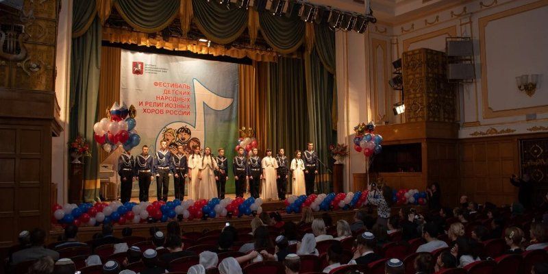 Фестиваль детских народных и религиозных хоров России стал ярким праздником детства