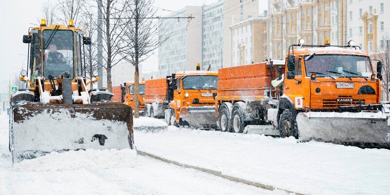 Более 28 миллионов кубометров снега вывезли с московских улиц за неделю