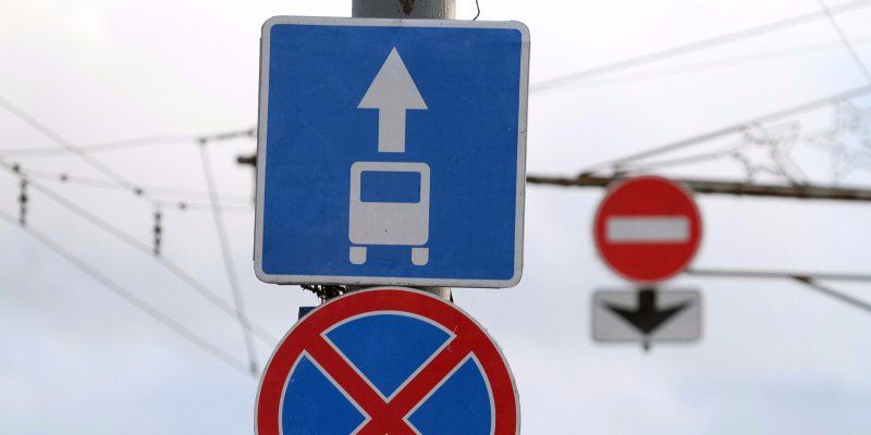 На Ленинградском шоссе открыта выделенная полоса