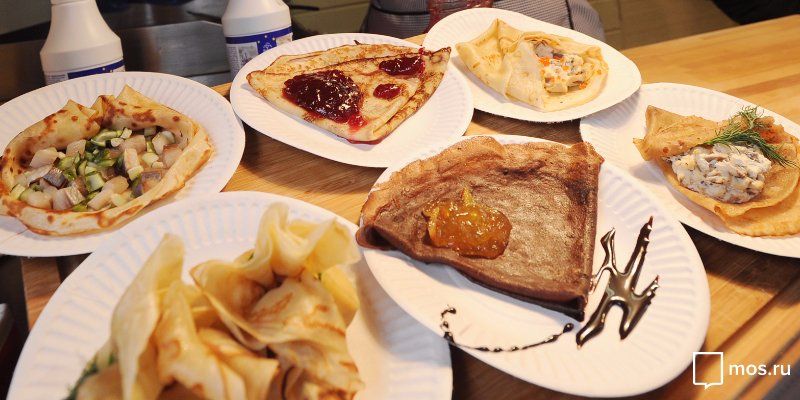 На фестивале «Московская Масленица» можно будет попробовать 120 видов блинов