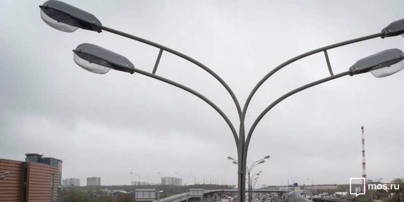 На МКАД установят около тысячи светодиодных фонарей