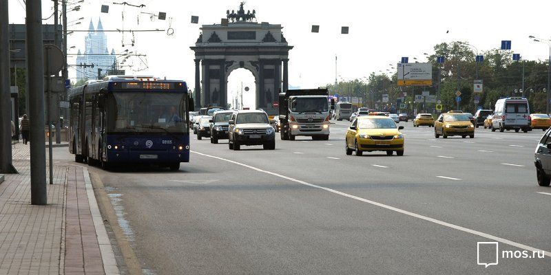 На Кутузовском проспекте и Можайском шоссе появилась новая выделенка