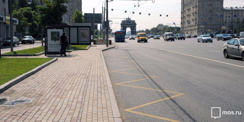 80 тысяч горожан положительно оценили выделенку на Кутузовском проспекте и Можайском шоссе