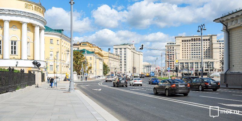 Городские камеры покажут с высоты обновлённые улицы в центре столицы