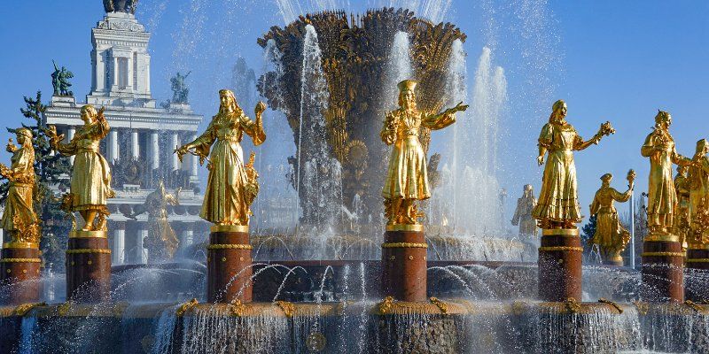 Friendship of the People and StoneFlower fountains at VDNKh to get a facelift
