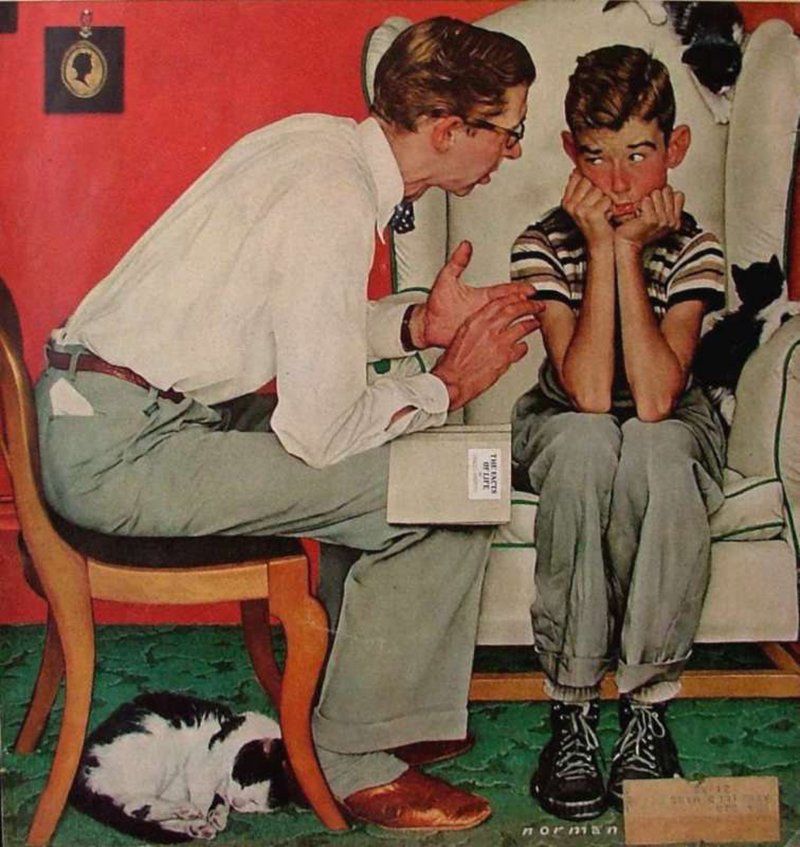 Норман Роквелл. Факты жизни. 1952 год