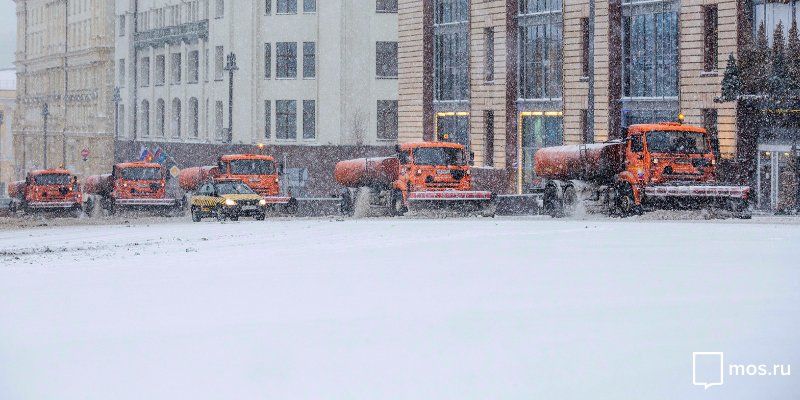 Снег и метель ожидаются в столице к вечеру