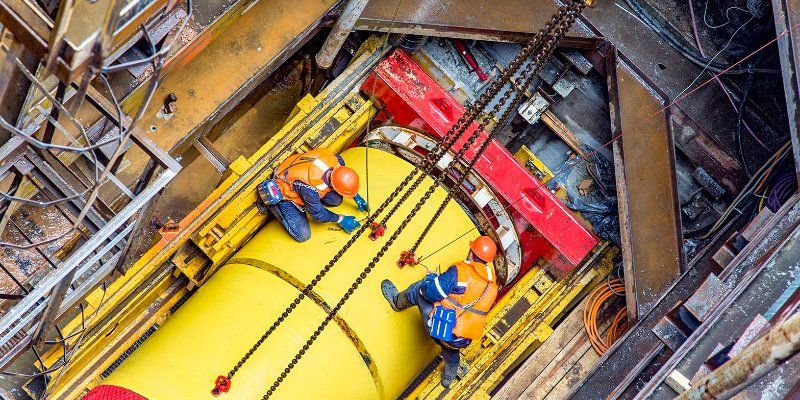 Началась реконструкция подводного газопровода-дюкера «Кутузовский»