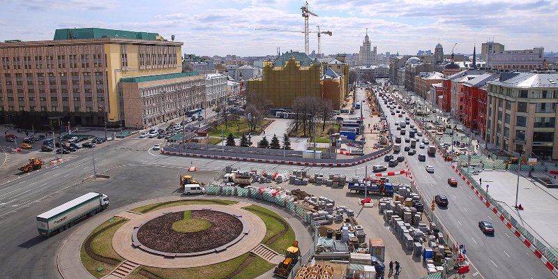 Traces of century-old improvement efforts found in Moscow streets