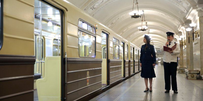 От ретропоезда до состава «Москва»: в метро проходит парад поездов