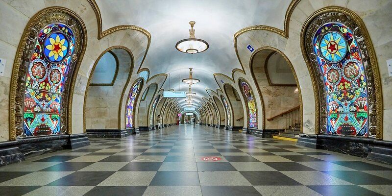 С 21 ноября вестибюль станции метро «Новослободская» закроют на год