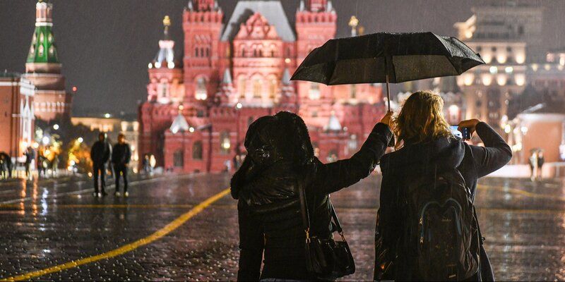 Вечером и ночью в Москве пройдут дожди и мокрый снег