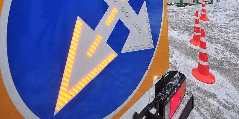 С 9 декабря Сокольническая площадь закрыта для автомобилистов