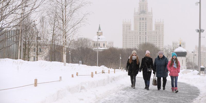 Небольшой снег ожидается в Москве в субботу