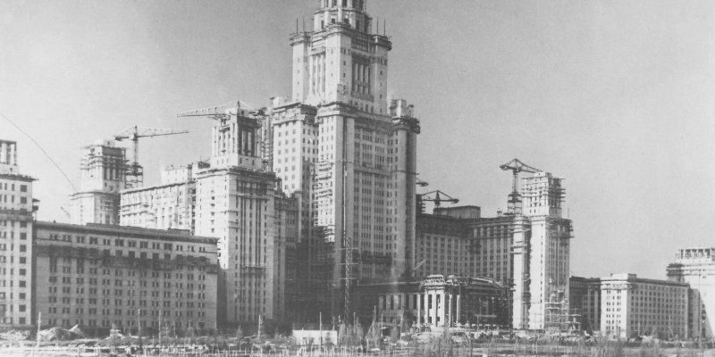 Stalinist Empire style architecture: How the main building of Moscow State University was built
