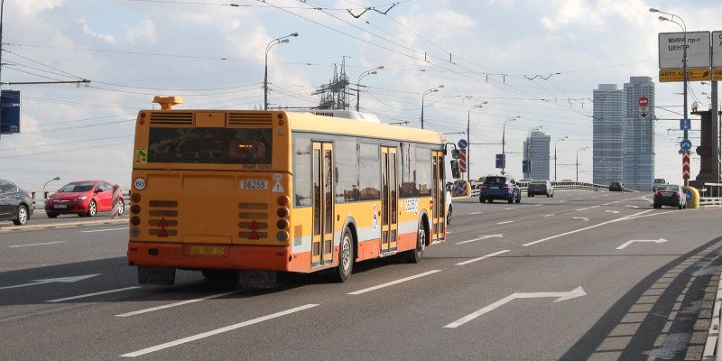 Скорость автобусов на Ленинградском шоссе возросла на 20 процентов