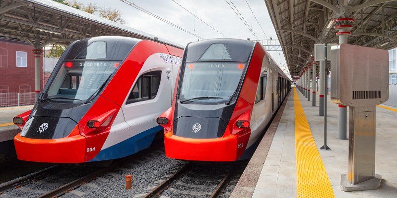New railway lines and passenger pavilion opened at Belorussky Railway Station