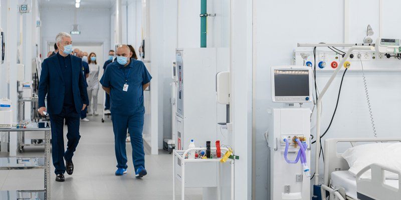 Sergei Sobyanin: Biggest COVID-19 intensive care unit opens in Kommunarka