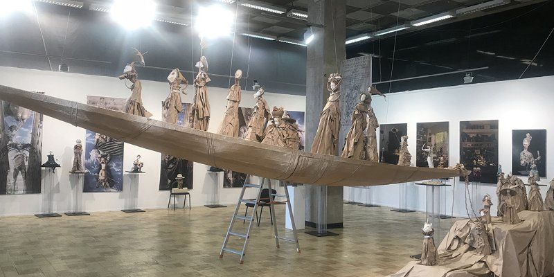 Уникальная выставка «Мир детства» открылась в Центральном доме художника