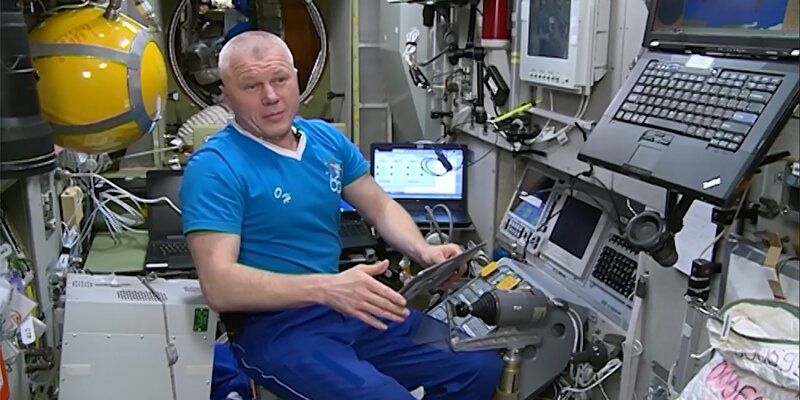 Выборы в невесомости: космонавт Олег Новицкий подал заявку на участие в онлайн-голосовании