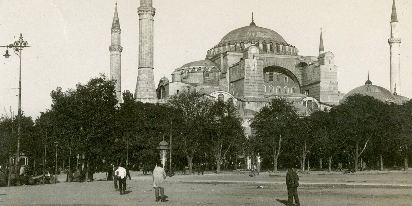 Церковь Святой Софии Константинопольской. Турция, Стамбул. Автор Н. Брунов. 1924 год