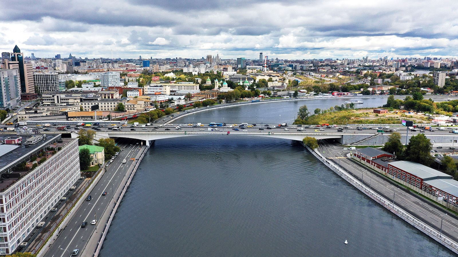 Мост на Павелецкой набережной