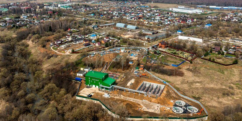 Завершена реконструкция 10-го очистного сооружения в ТиНАО