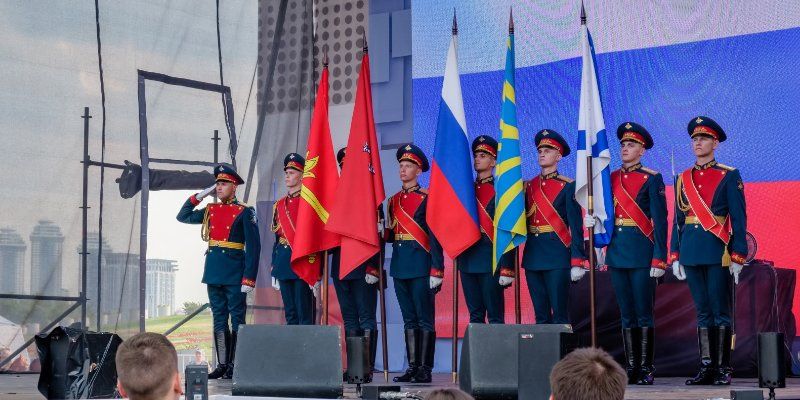 Молодежно-патриотическая акция «Москвичи на службе России» состоялась в Парке Победы на Поклонной горе