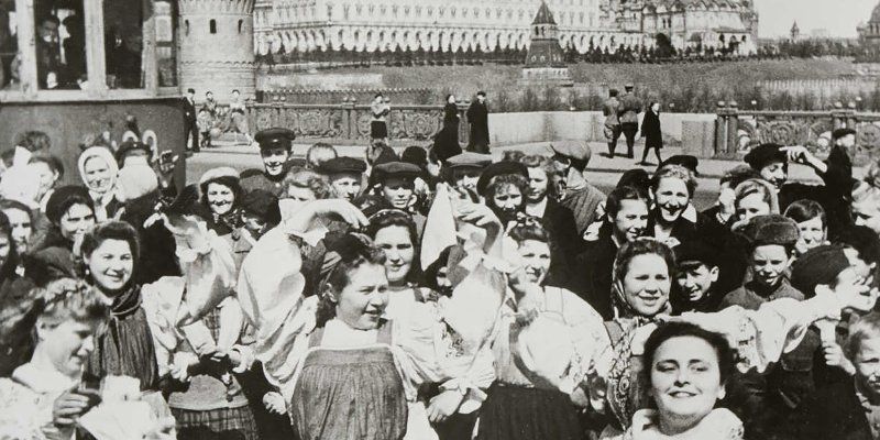 Как выглядела послевоенная столица: в проекте #Москвастобой опубликовали архивные фото