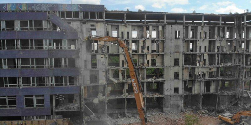 В Москве демонтированы конструкции долгостроя, который начали возводить почти полвека назад