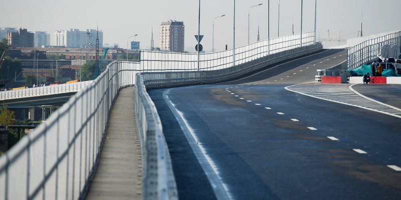 Летом откроют новую эстакаду через пути Павелецкого направления железной дороги