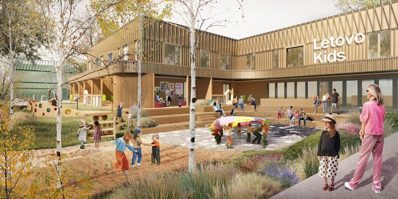 Уличные классы и площадки для творчества: каким будет образовательный центр «Летово»