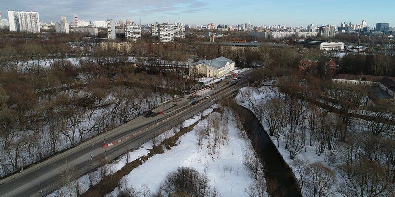 На мосту «Тушинский ДК» начался капитальный ремонт
