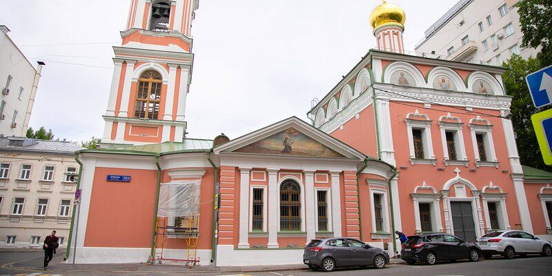 Реставрация церкви Воскресения Словущего на Успенском Вражке завершится в 2022 году