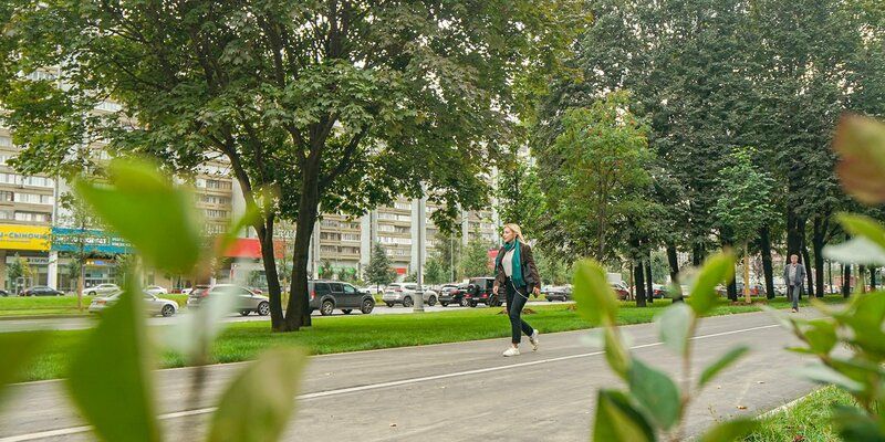На Ленинском проспекте появился новый прогулочный маршрут