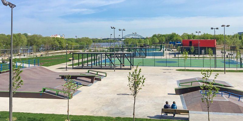 Brateyevo turns green: An attractive new park destination at the water meadow of the Moskva River