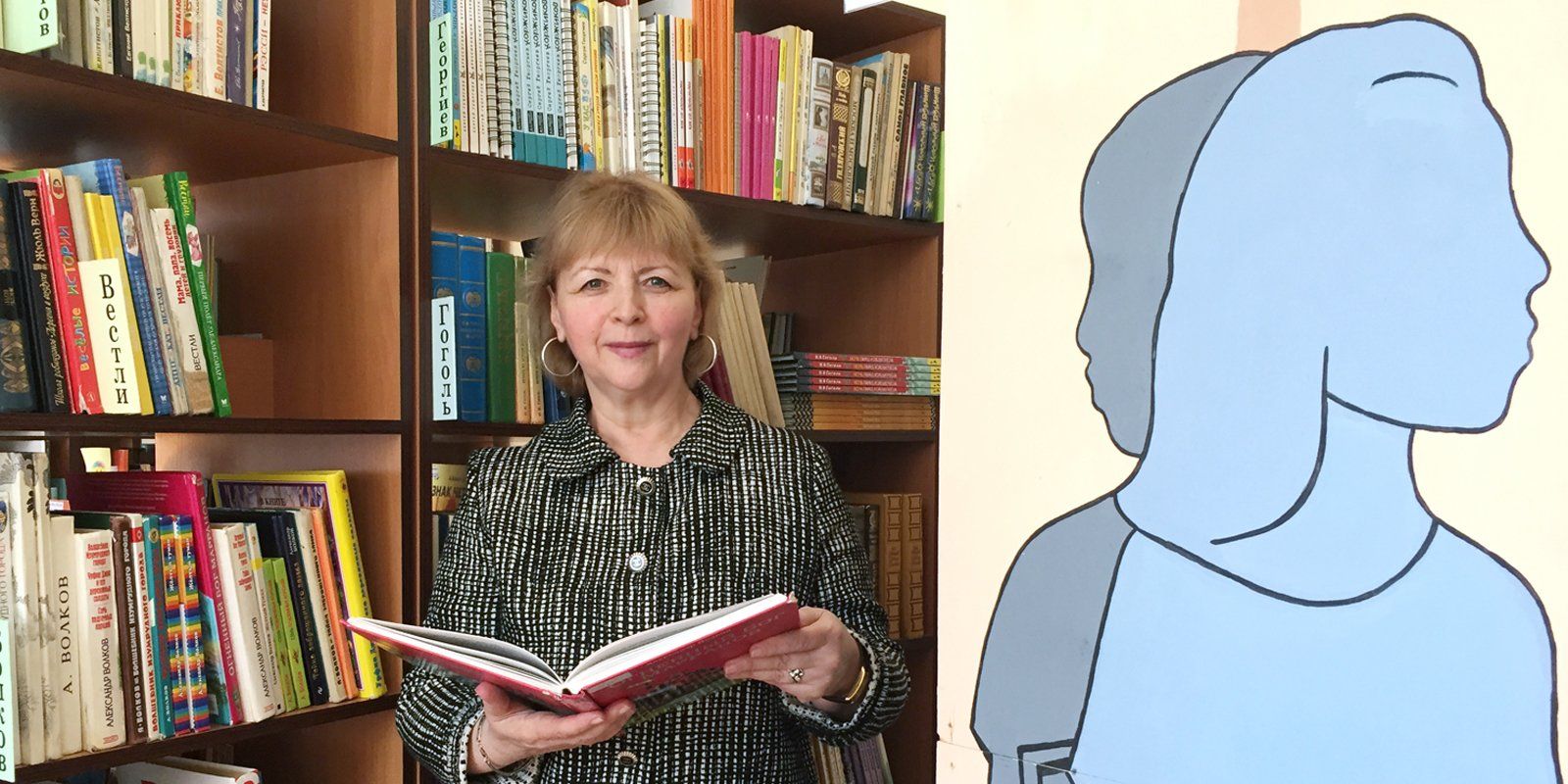 Людмила Гаврилина, заведующая отделом чтения для детей и юношества библиотеки № 1 имени А.С. Грибоедова
