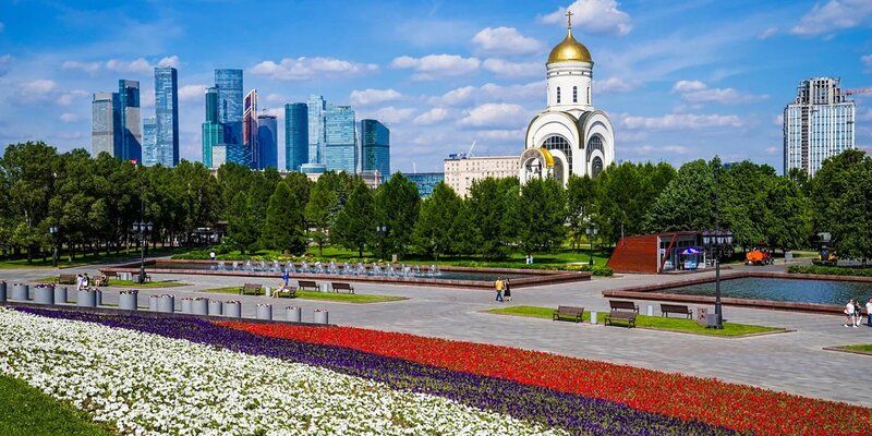 В Москве высадили 35 миллионов однолетних цветов