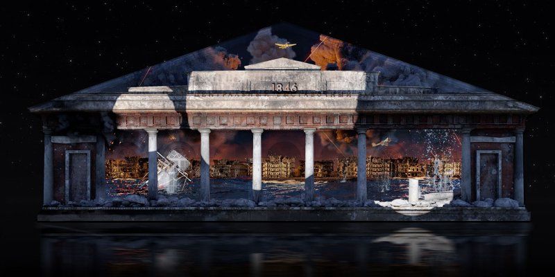 Hero Cities: War films to be projected on the front of Manezh building