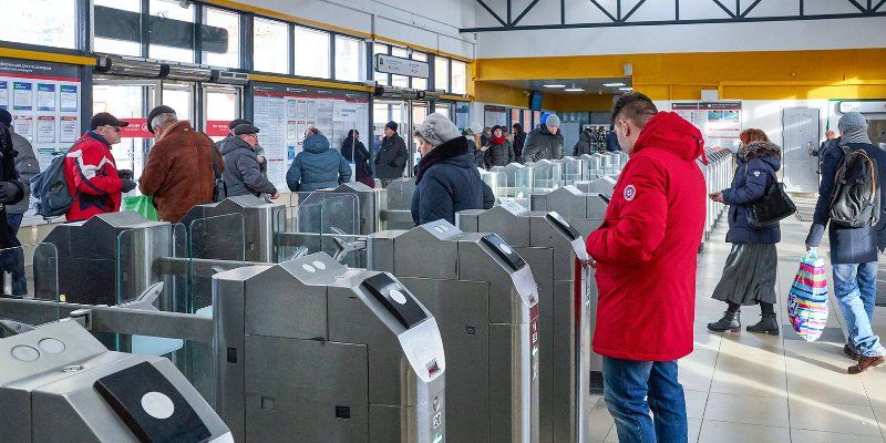 На МЦД завершается тестирование работы турникетов