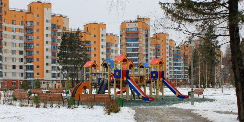 В районе Крюково благоустроили бульвар