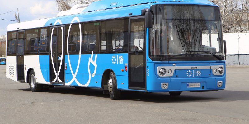 В Москве тестируют электробус финского производства с технологией быстрой зарядки на маршруте