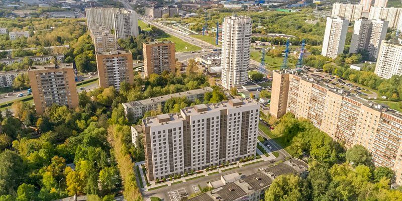 Дом на 190 квартир строят в Царицыне по программе реновации