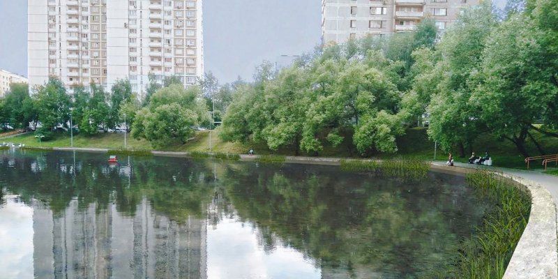 Возобновились работы по благоустройству прудов Москвы