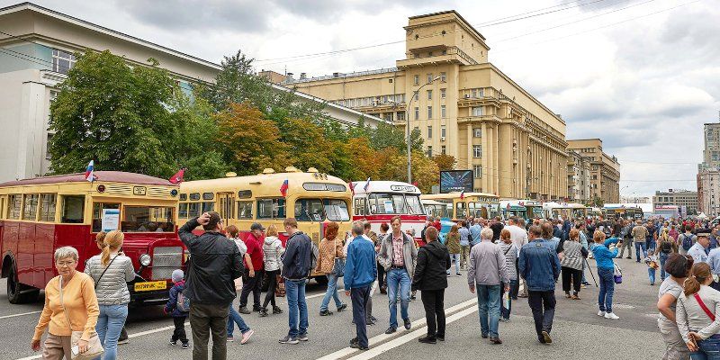 День московского транспорта отметили около 200 тысяч человек